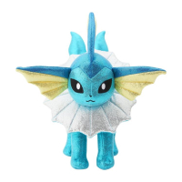 Officiële Pokemon center knuffel Vaporeon Sparkling Glitter +/- 42cm (lang)